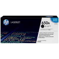 HP 650A Black Original LaserJet Toner (For CLJ CP5525N, DN)